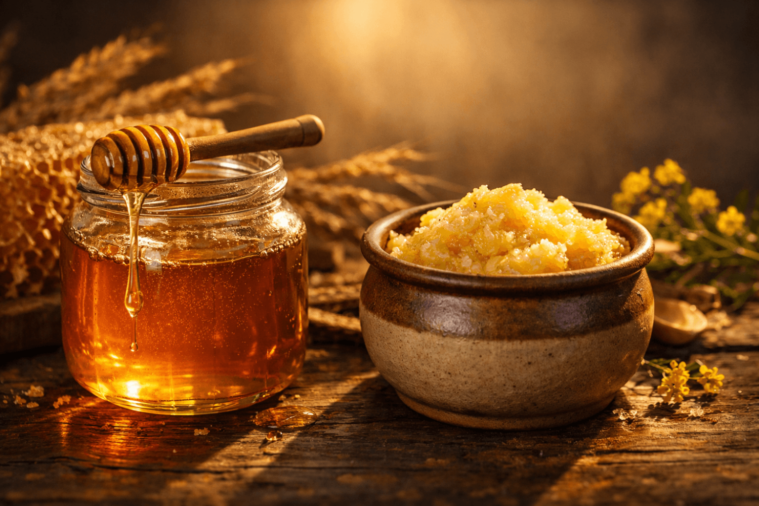 মধু ও ঘি (Premium Honey & Pure Ghee)
