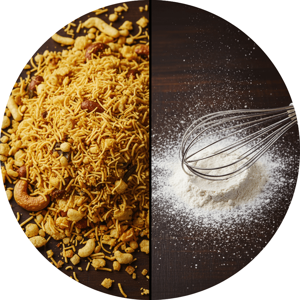 শুকনো নাস্তা ও বেকিং (Snacks & Baking Essentials)